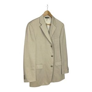 Banana republic linen blend modern fit Men's Blazer 42 R